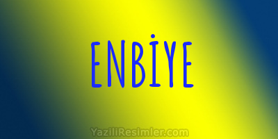 ENBİYE