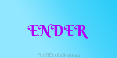 ENDER