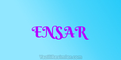 ENSAR