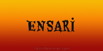 ENSARİ