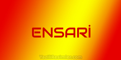 ENSARİ