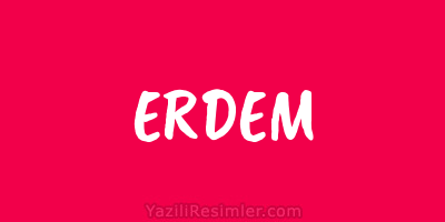 ERDEM