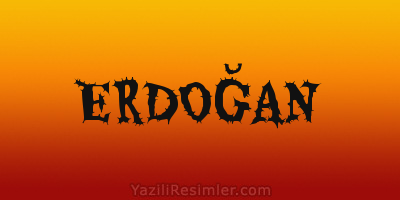 ERDOĞAN