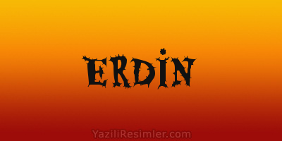 ERDİN