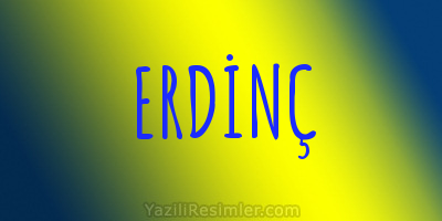 ERDİNÇ