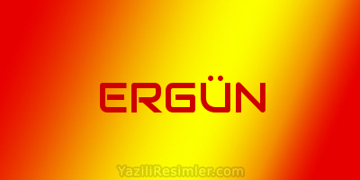 ERGÜN