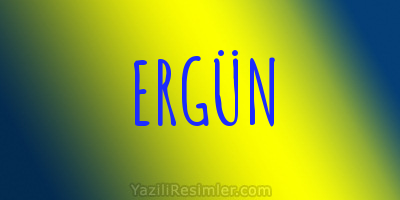 ERGÜN