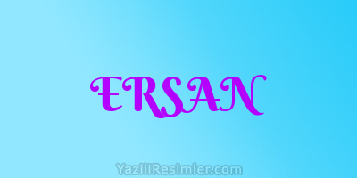 ERSAN