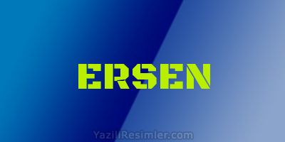 ERSEN