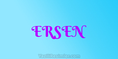 ERSEN