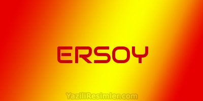 ERSOY