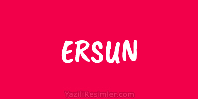 ERSUN