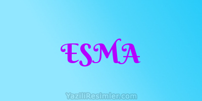 ESMA