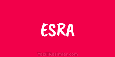 ESRA