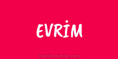 EVRİM