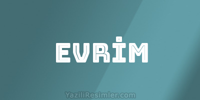 EVRİM