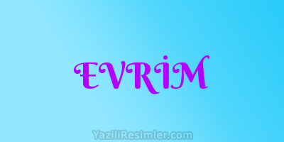 EVRİM