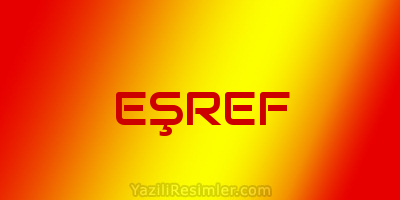 EŞREF