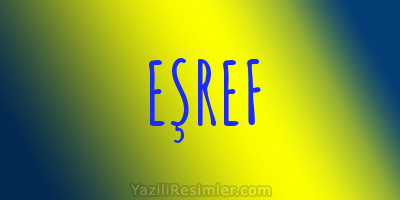 EŞREF