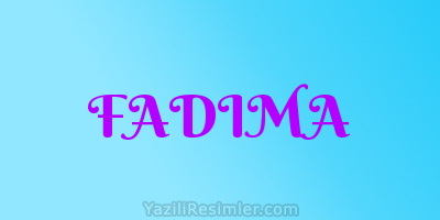 FADIMA