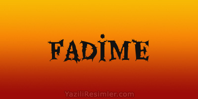 FADİME