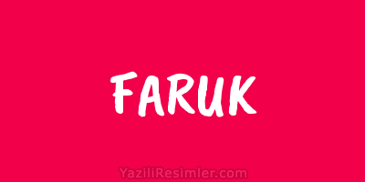 FARUK