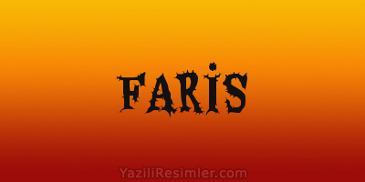 FARİS