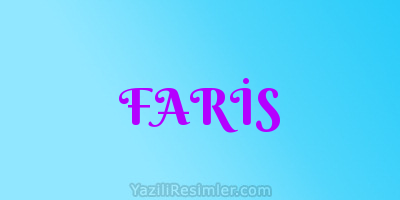 FARİS