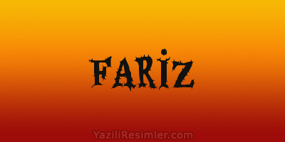 FARİZ