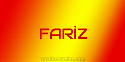 FARİZ