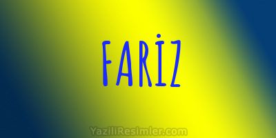 FARİZ