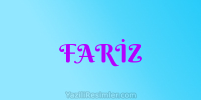 FARİZ