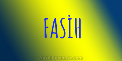 FASİH