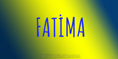 FATİMA