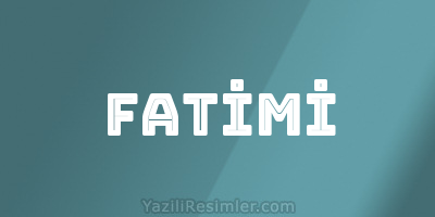 FATİMİ