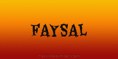 FAYSAL