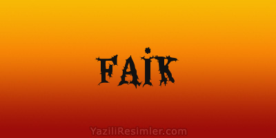 FAİK