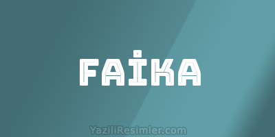 FAİKA