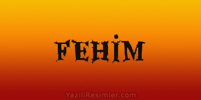 FEHİM