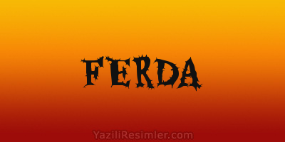 FERDA