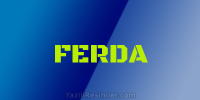 FERDA