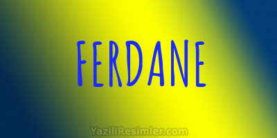 FERDANE