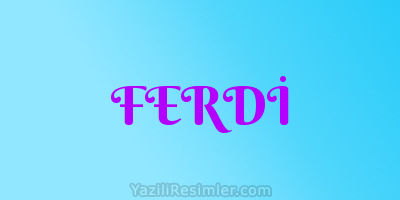 FERDİ