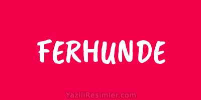 FERHUNDE