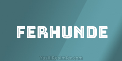 FERHUNDE