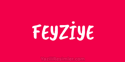 FEYZİYE