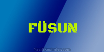 FÜSUN