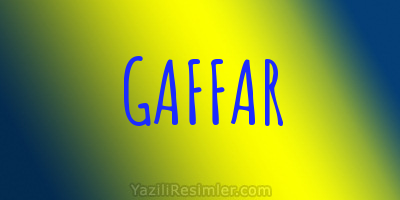 GAFFAR