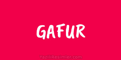 GAFUR