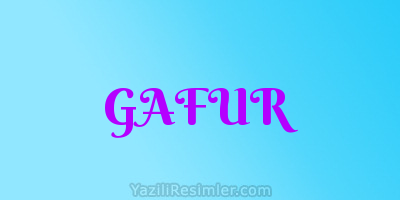 GAFUR